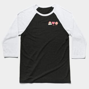 Peace, Love, & Conchas Baseball T-Shirt